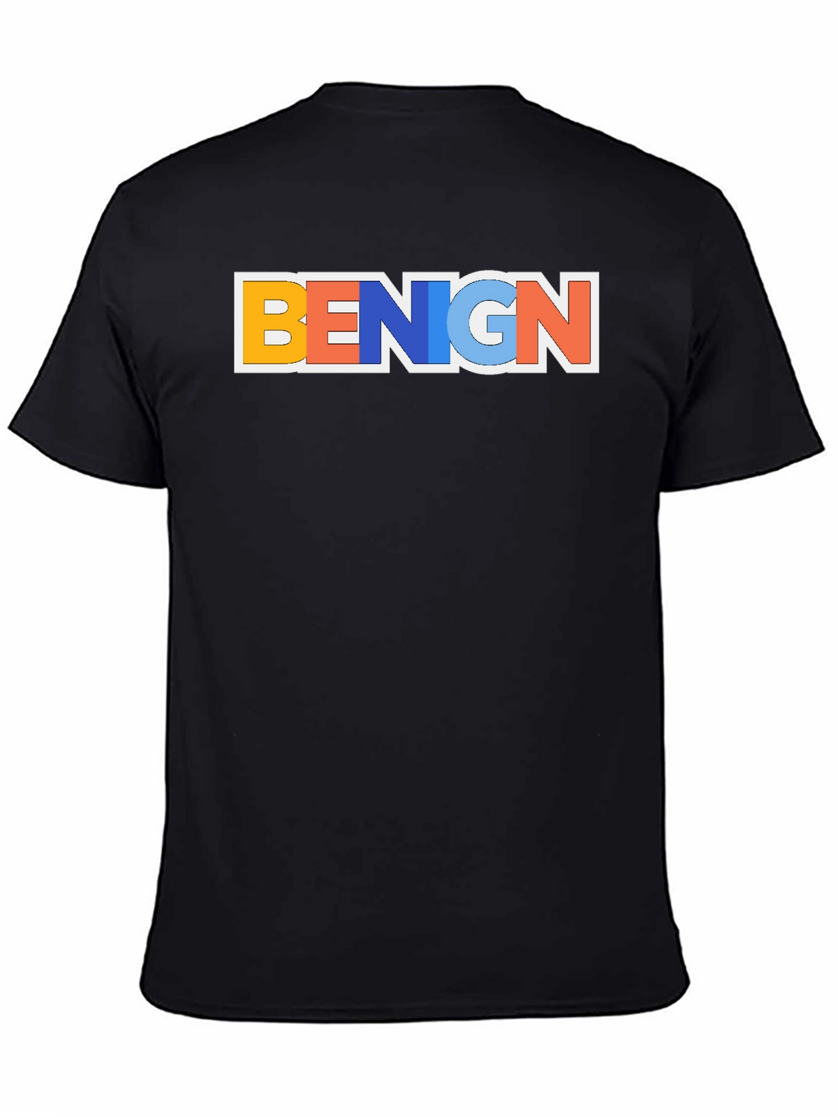 Benign Graphic T-Shirt - Trendy Casual Tee