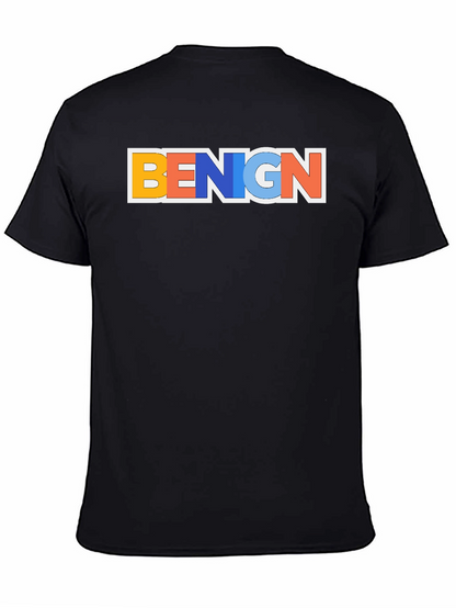 Benign Graphic T-Shirt - Trendy Casual Tee