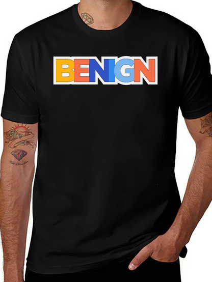 Benign Graphic T-Shirt - Trendy Casual Tee