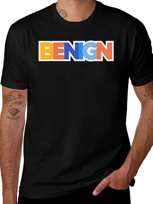 Benign Graphic T-Shirt - Trendy Casual Tee