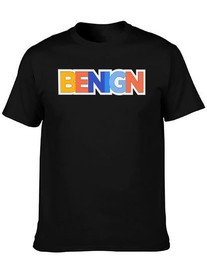 Benign Graphic T-Shirt - Trendy Casual Tee