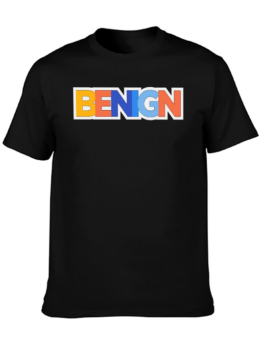 Benign Graphic T-Shirt - Trendy Casual Tee