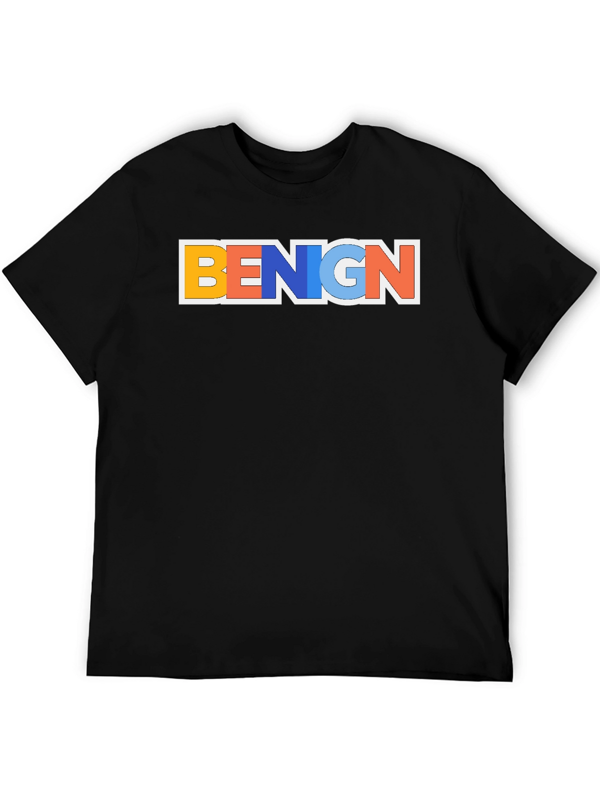 Benign Graphic T-Shirt - Trendy Casual Tee