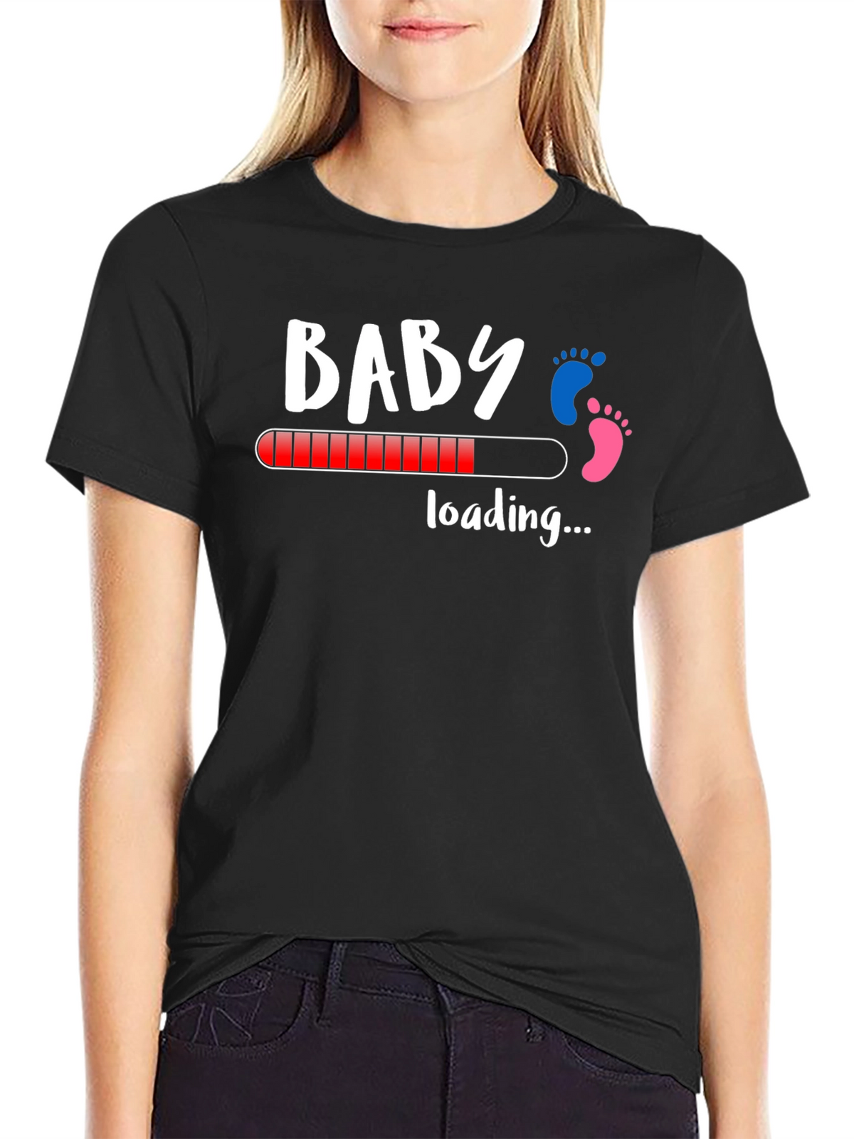 Baby Loading T-Shirt - Pregnancy Announcement Tee