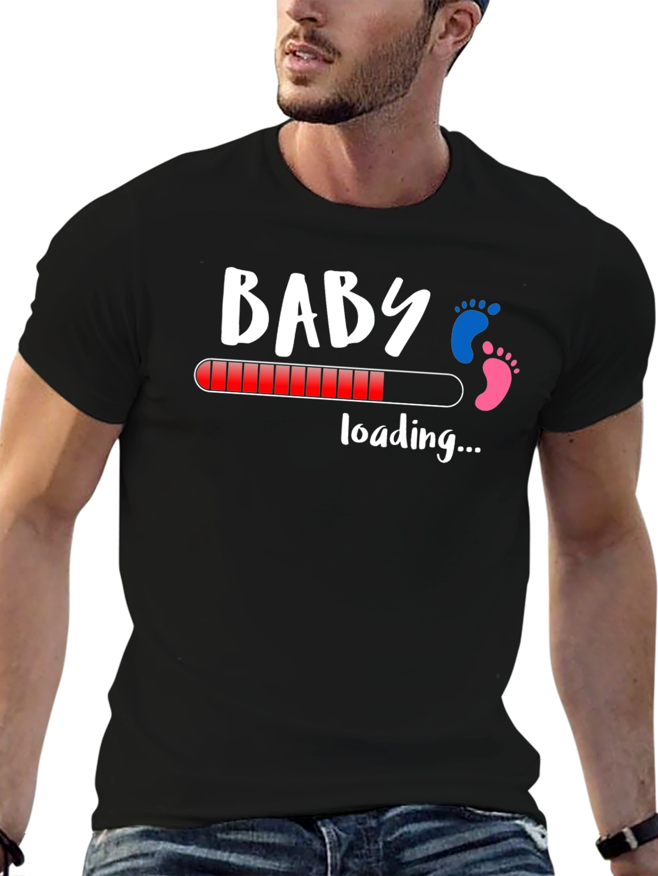 Baby Loading T-Shirt - Pregnancy Announcement Tee