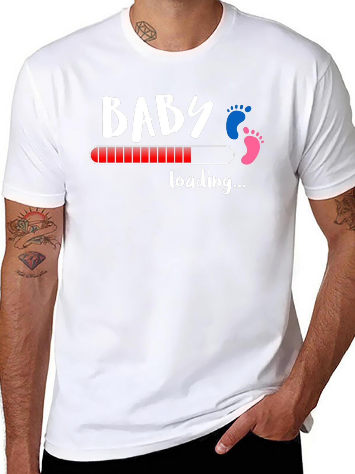 Baby Loading T-Shirt - Pregnancy Announcement Tee