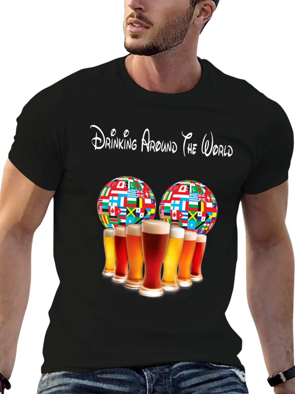 Drinking Around The World T-Shirt