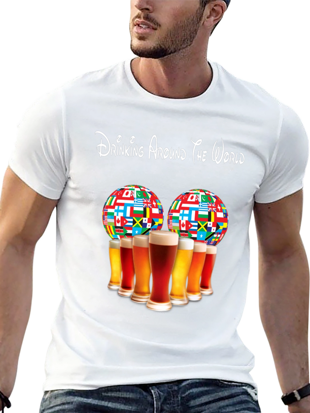 Drinking Around The World T-Shirt