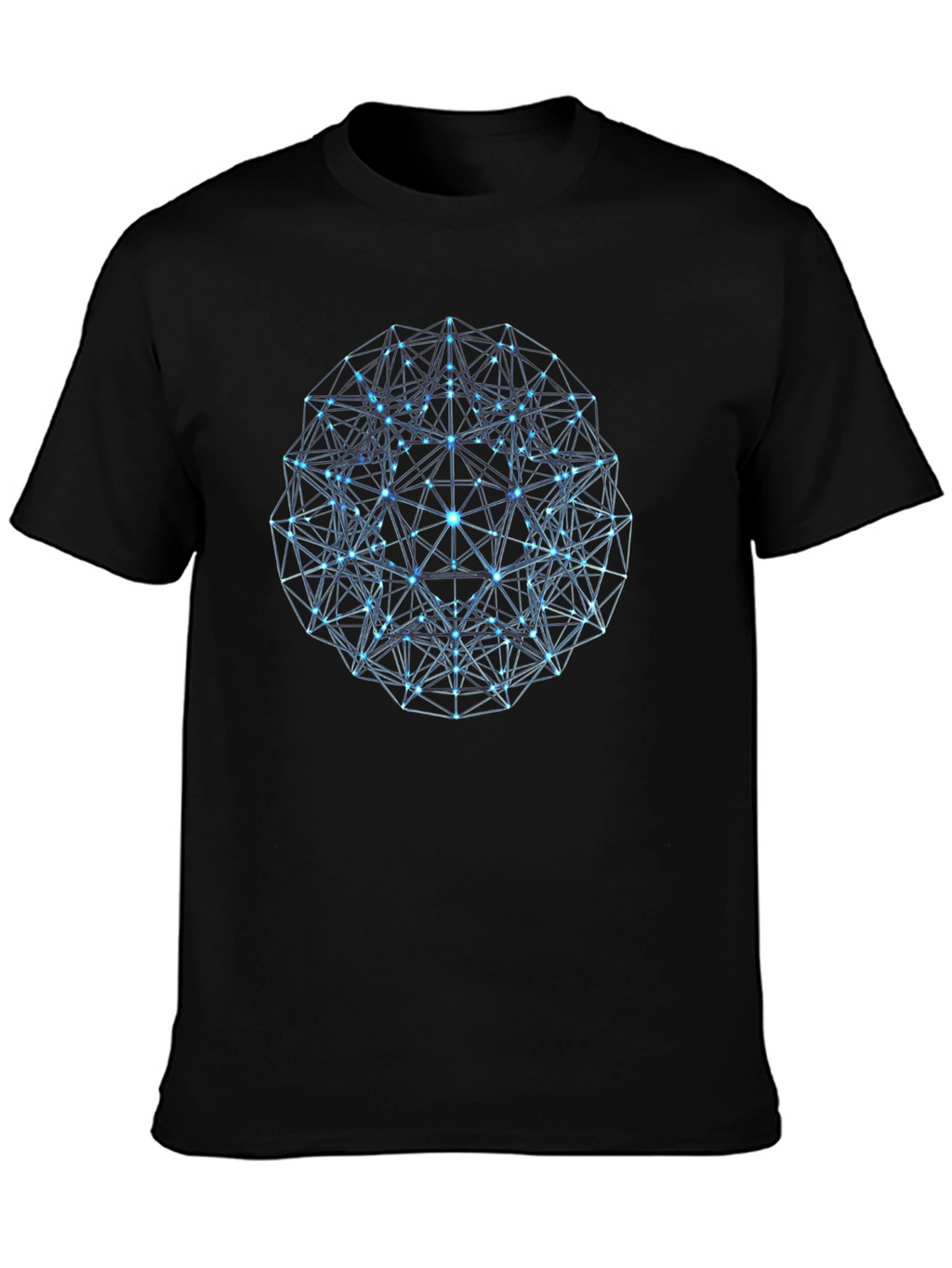 Geometric Sphere Graphic T-Shirt