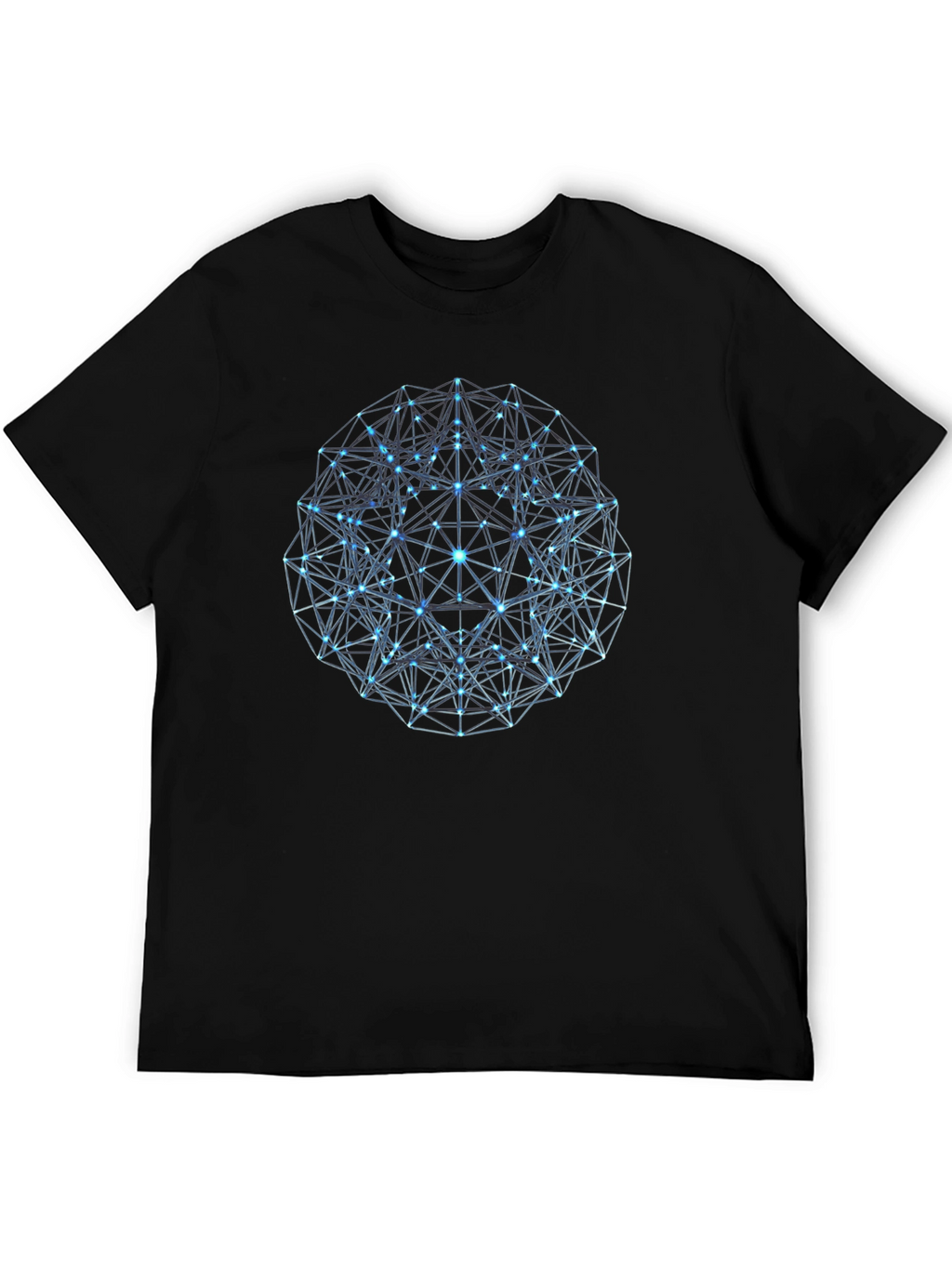 Geometric Sphere Graphic T-Shirt