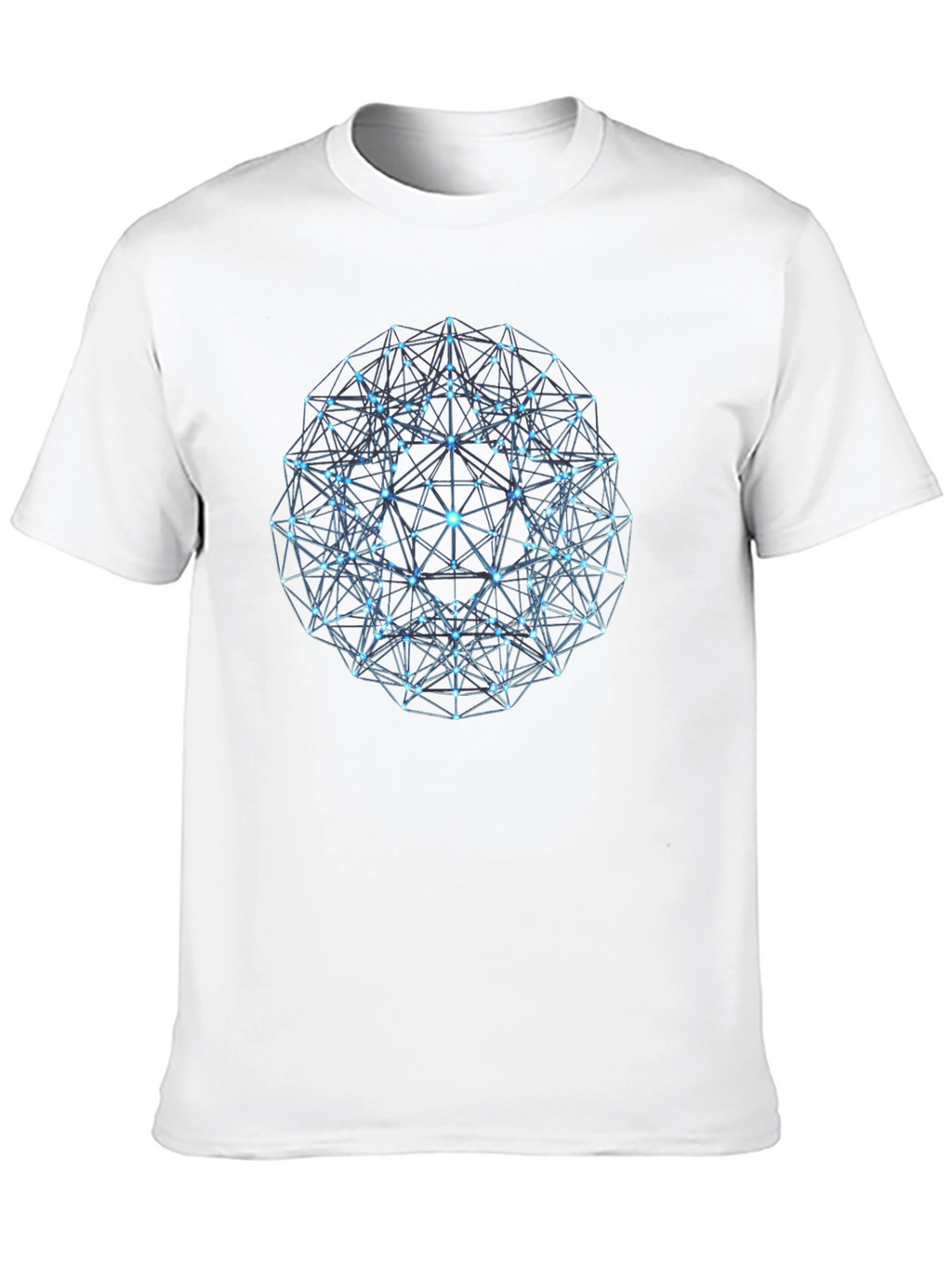 Geometric Sphere Graphic T-Shirt