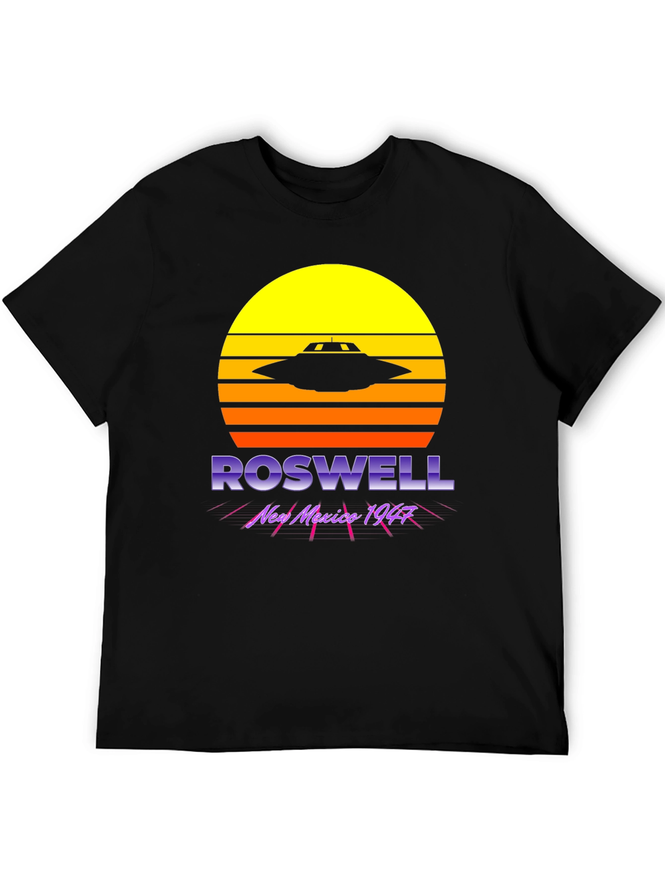 Roswell UFO Vintage Retro T-Shirt