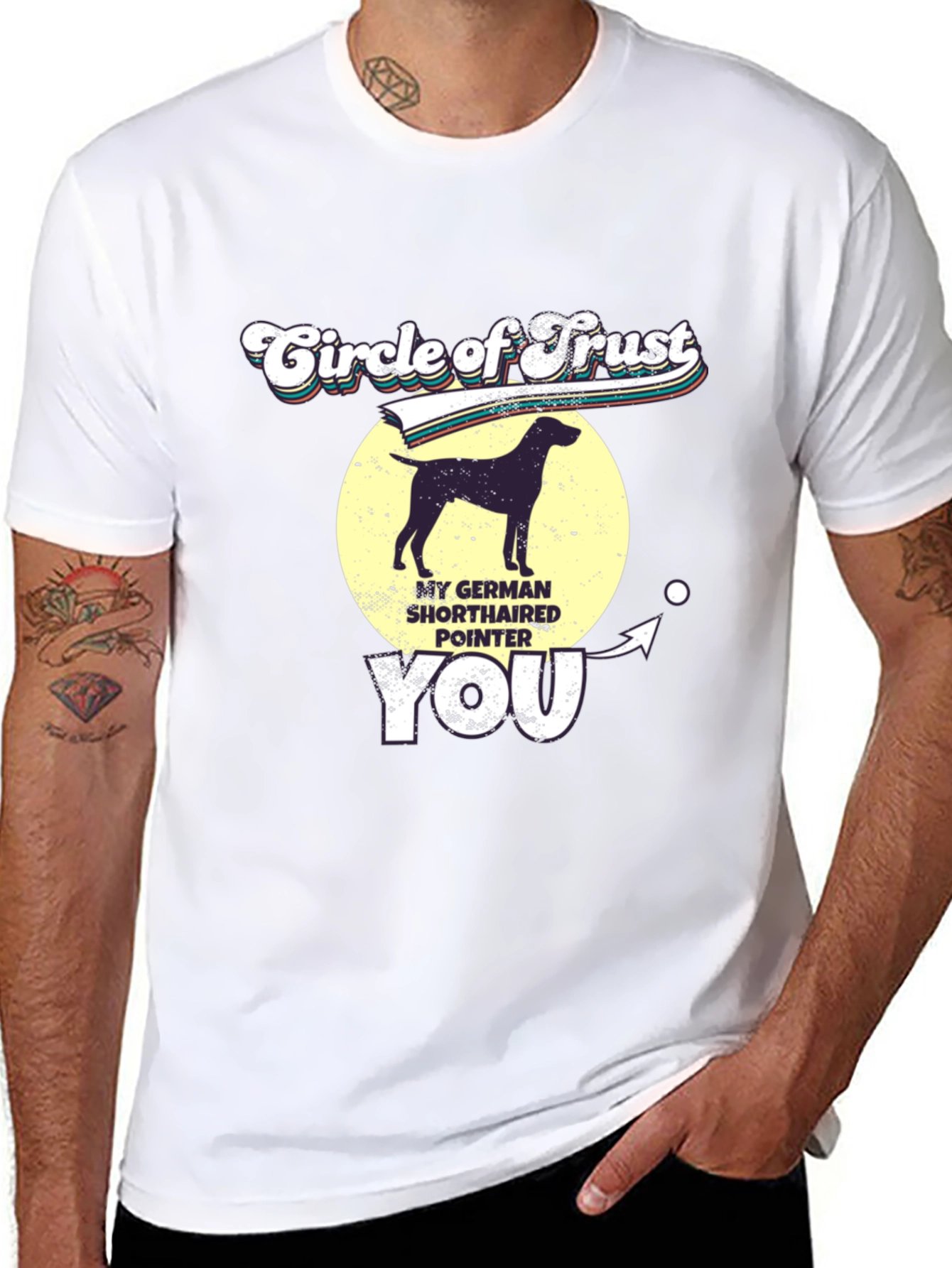 Circle of Trust German Shorthaired Pointer T-Shirt