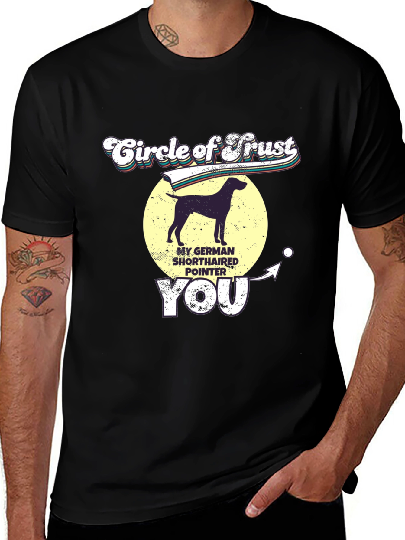 Circle of Trust German Shorthaired Pointer T-Shirt