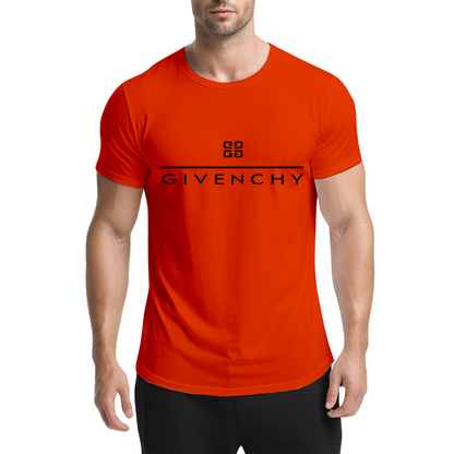 Luxury Brand GIVENCHY Minimal Logo Fashion Tee