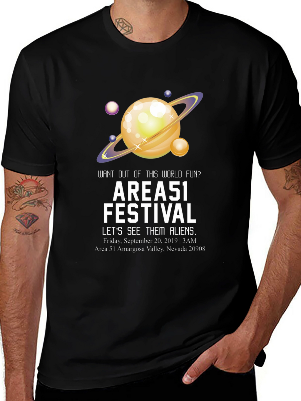 Area 51 Festival Graphic Tee
