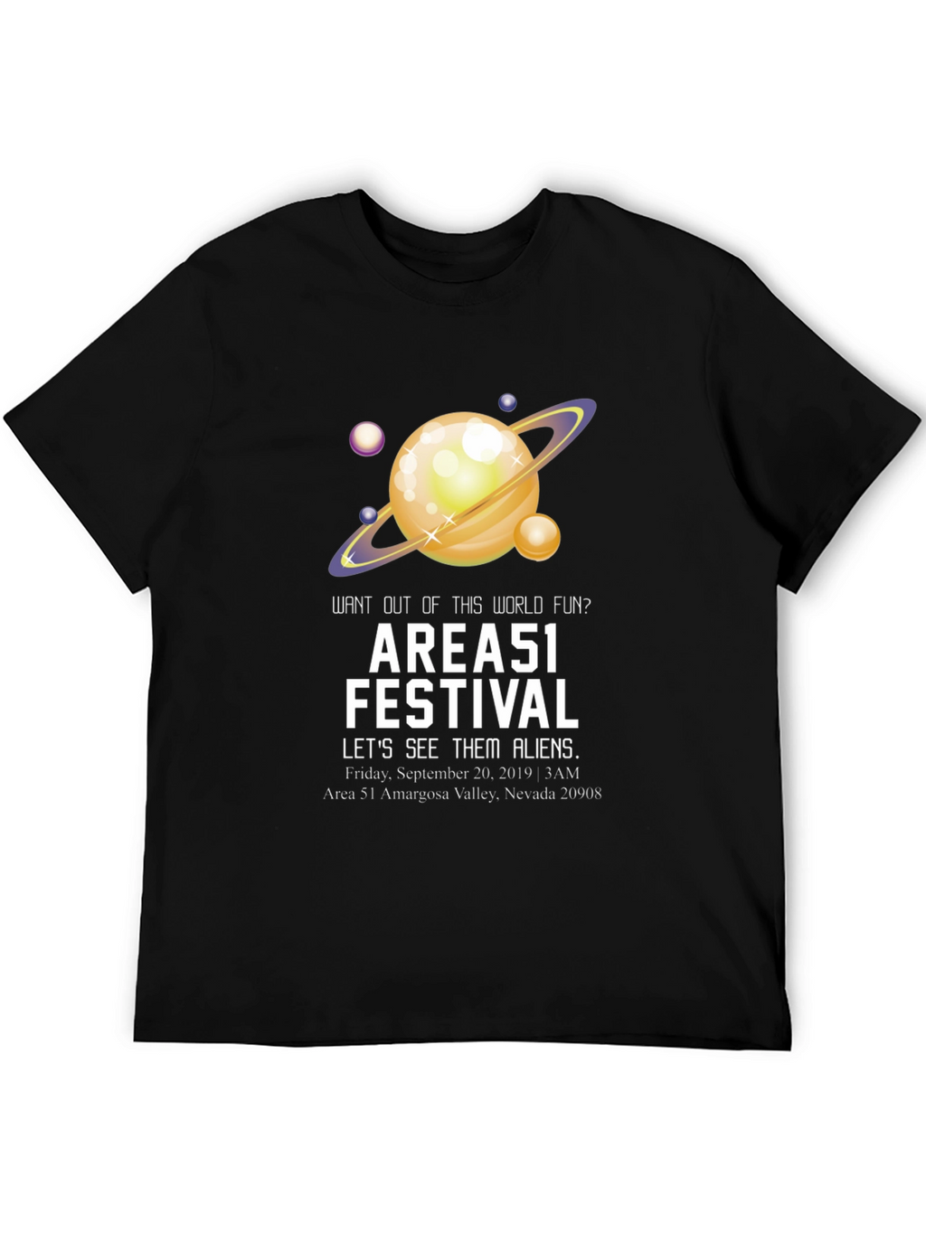 Area 51 Festival Graphic Tee