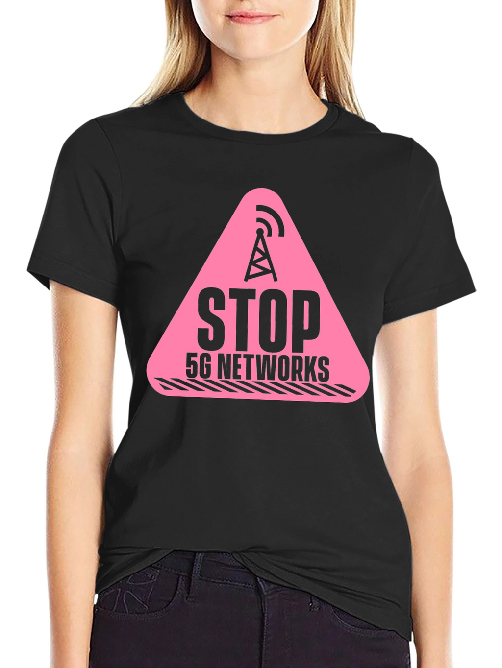 Stop 5G Networks T-Shirt Conspiracy Tee