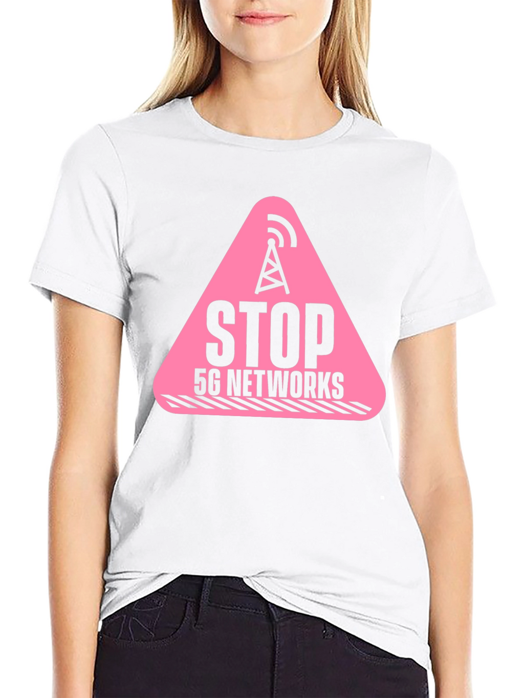 Stop 5G Networks T-Shirt Conspiracy Tee