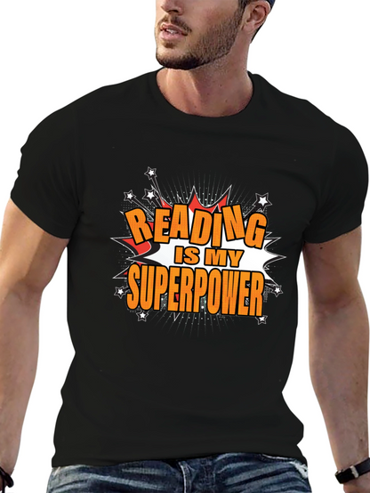 Reading is My Superpower Graphic Tee