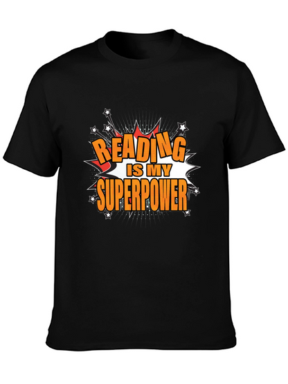Reading is My Superpower Graphic Tee