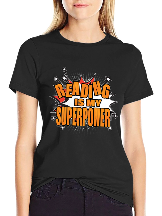 Reading is My Superpower Graphic Tee
