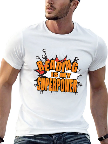 Reading is My Superpower Graphic Tee