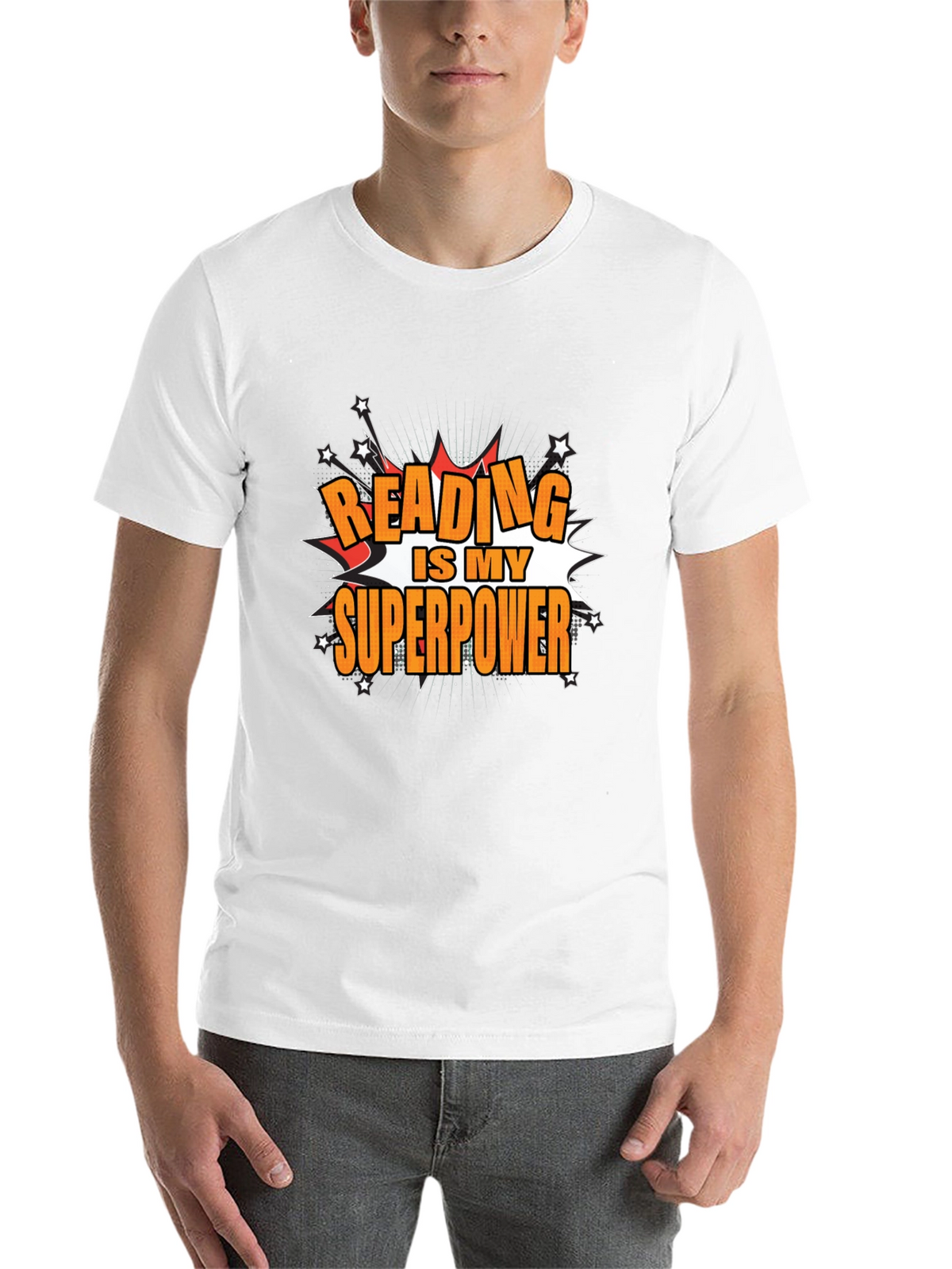 Reading is My Superpower Graphic Tee