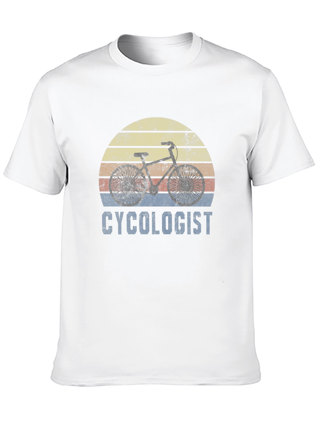 Cyclologist Retro Sunset T-Shirt