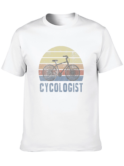 Cyclologist Retro Sunset T-Shirt