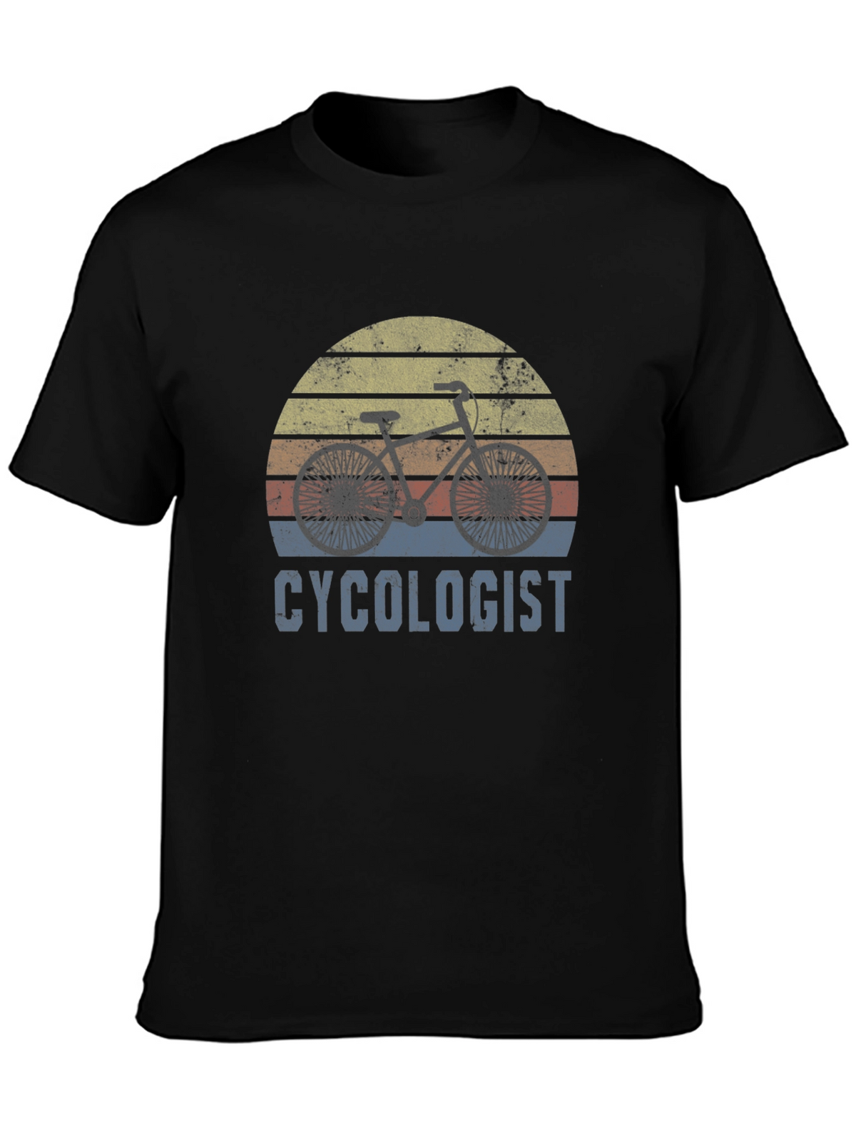 Cyclologist Retro Sunset T-Shirt