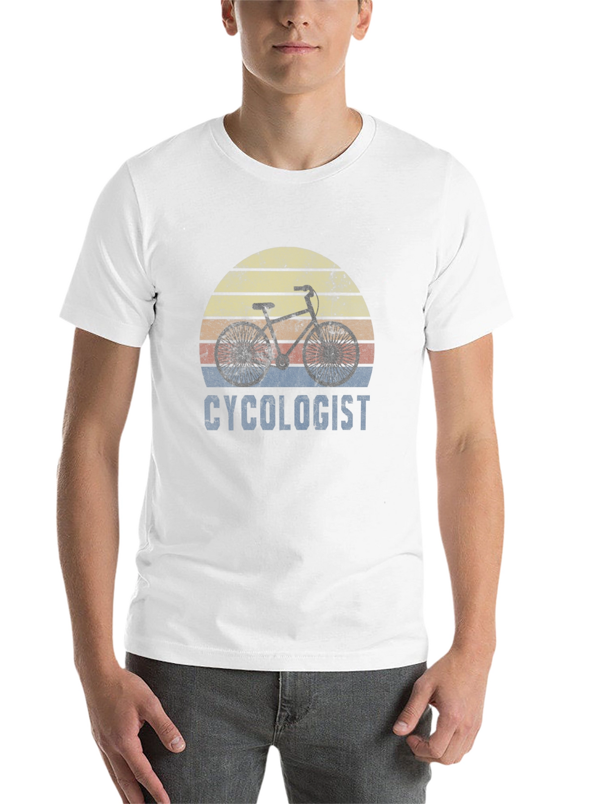 Cyclologist Retro Sunset T-Shirt