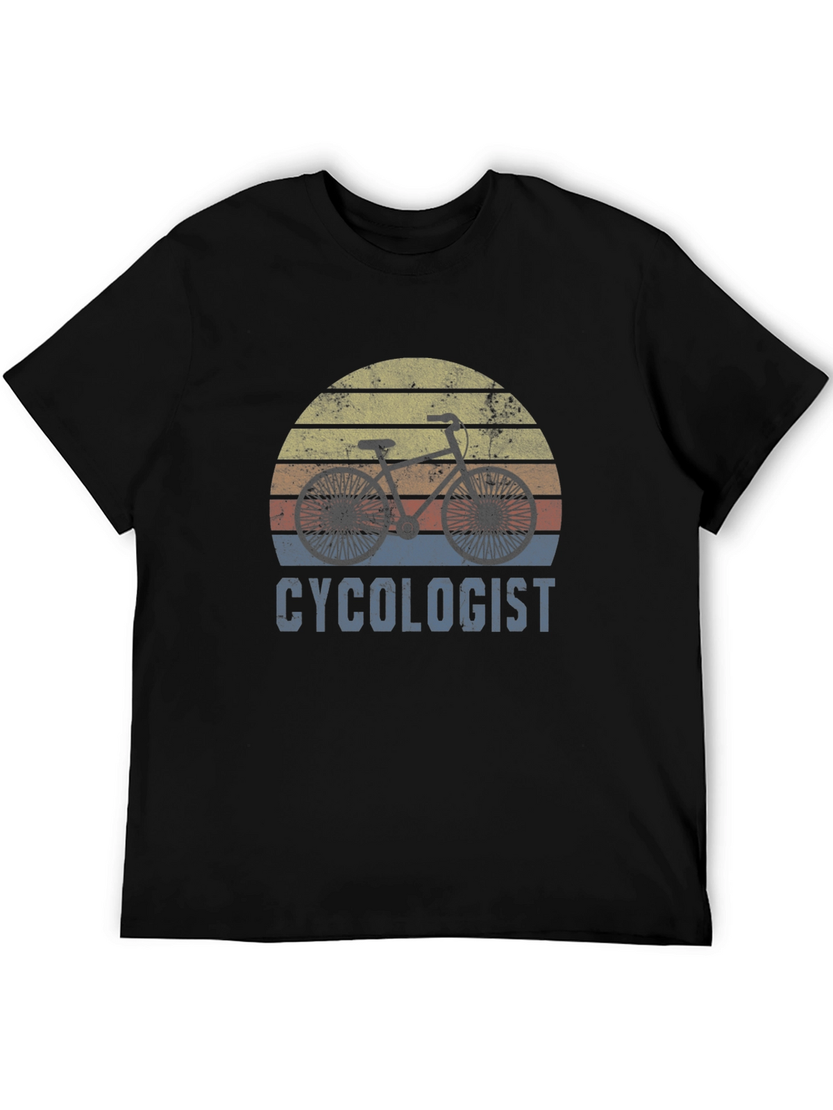 Cyclologist Retro Sunset T-Shirt