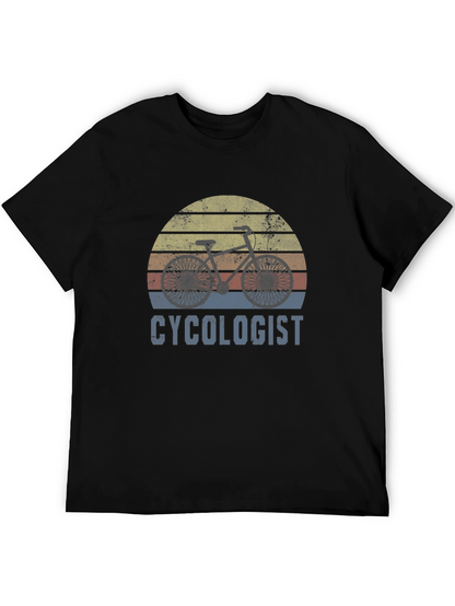 Cyclologist Retro Sunset T-Shirt