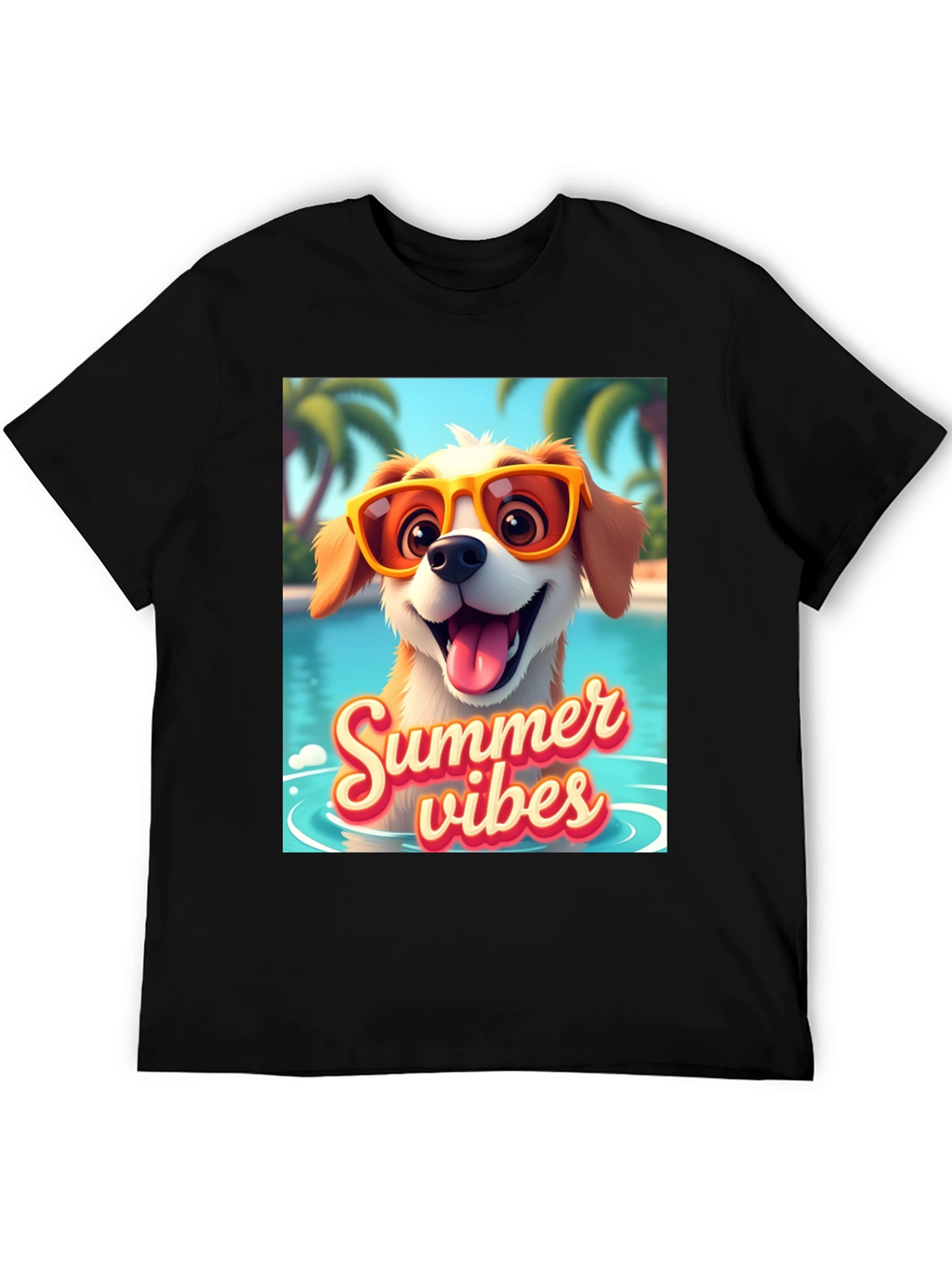 Summer Vibes Dog T-Shirt
