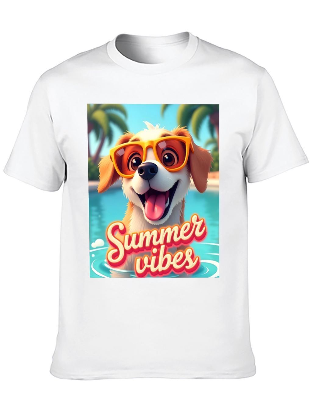 Summer Vibes Dog T-Shirt
