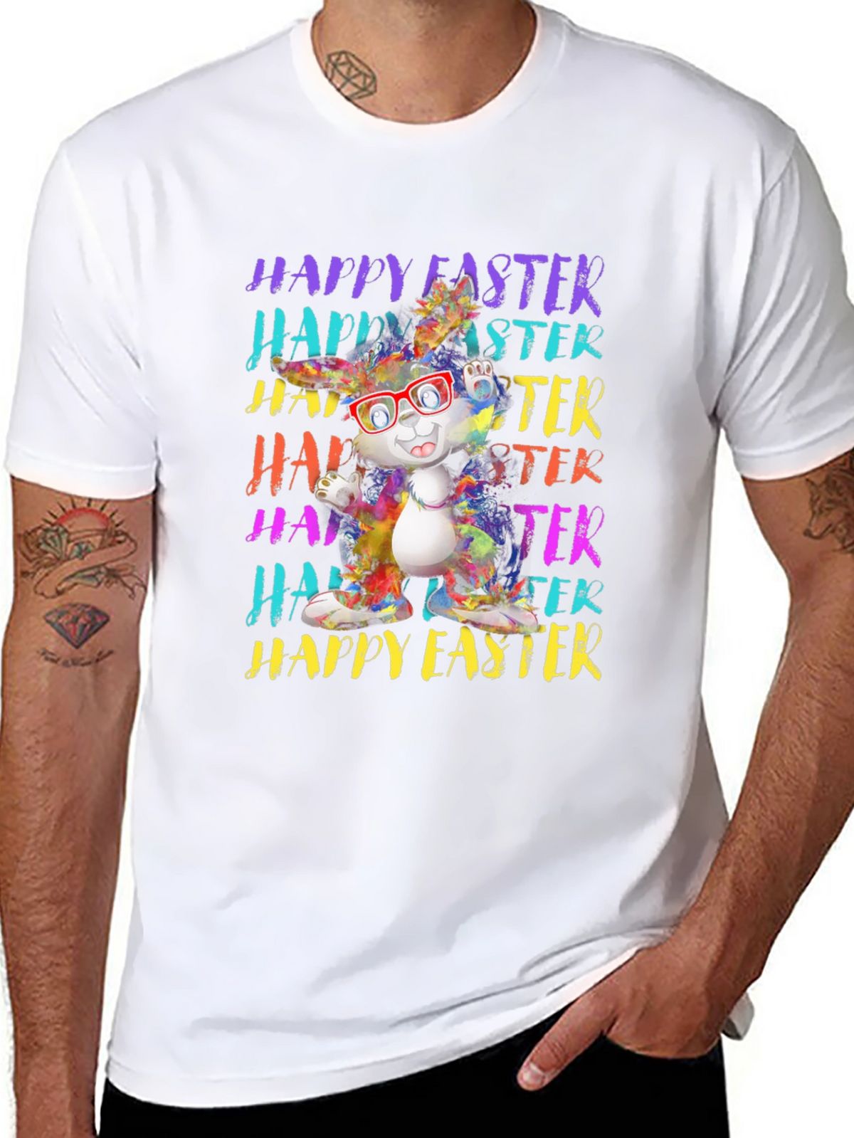 Happy Easter Bunny Graphic Tee