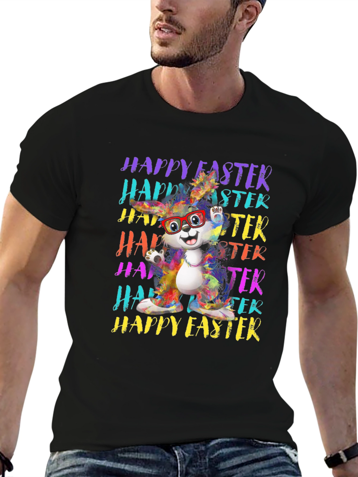 Happy Easter Bunny Graphic Tee
