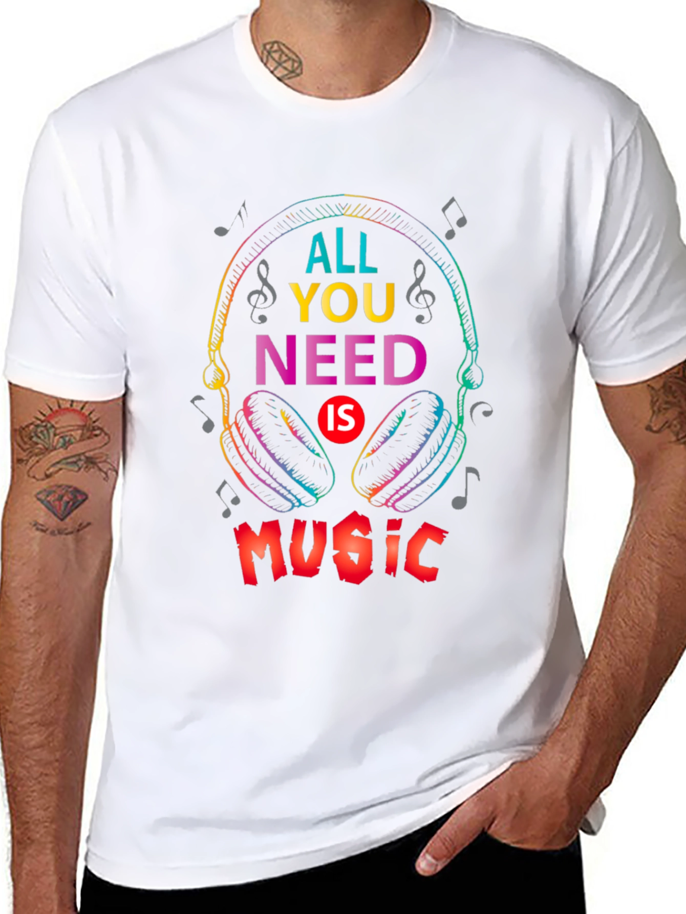 All You Need Is Music Graphic Tee