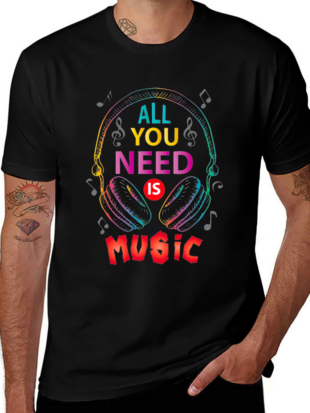All You Need Is Music Graphic Tee