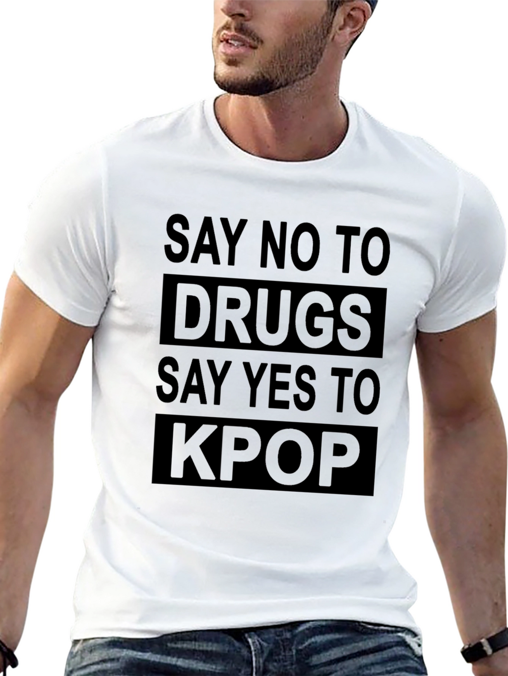 Say No To Drugs Yes To Kpop T-Shirt