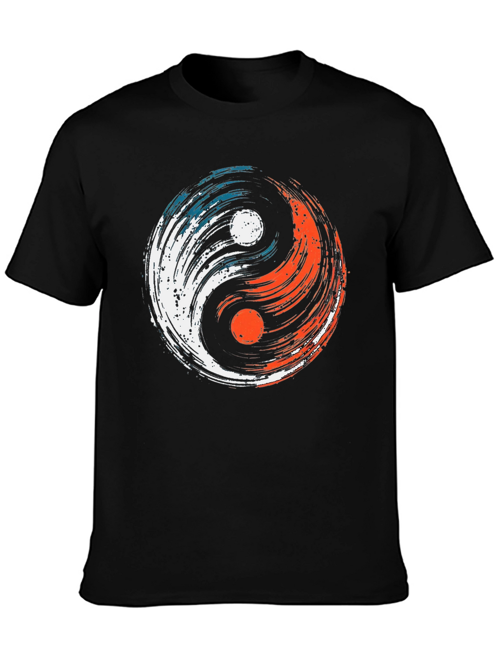 Yin Yang Balance Tee - Stylish Graphic T-Shirt