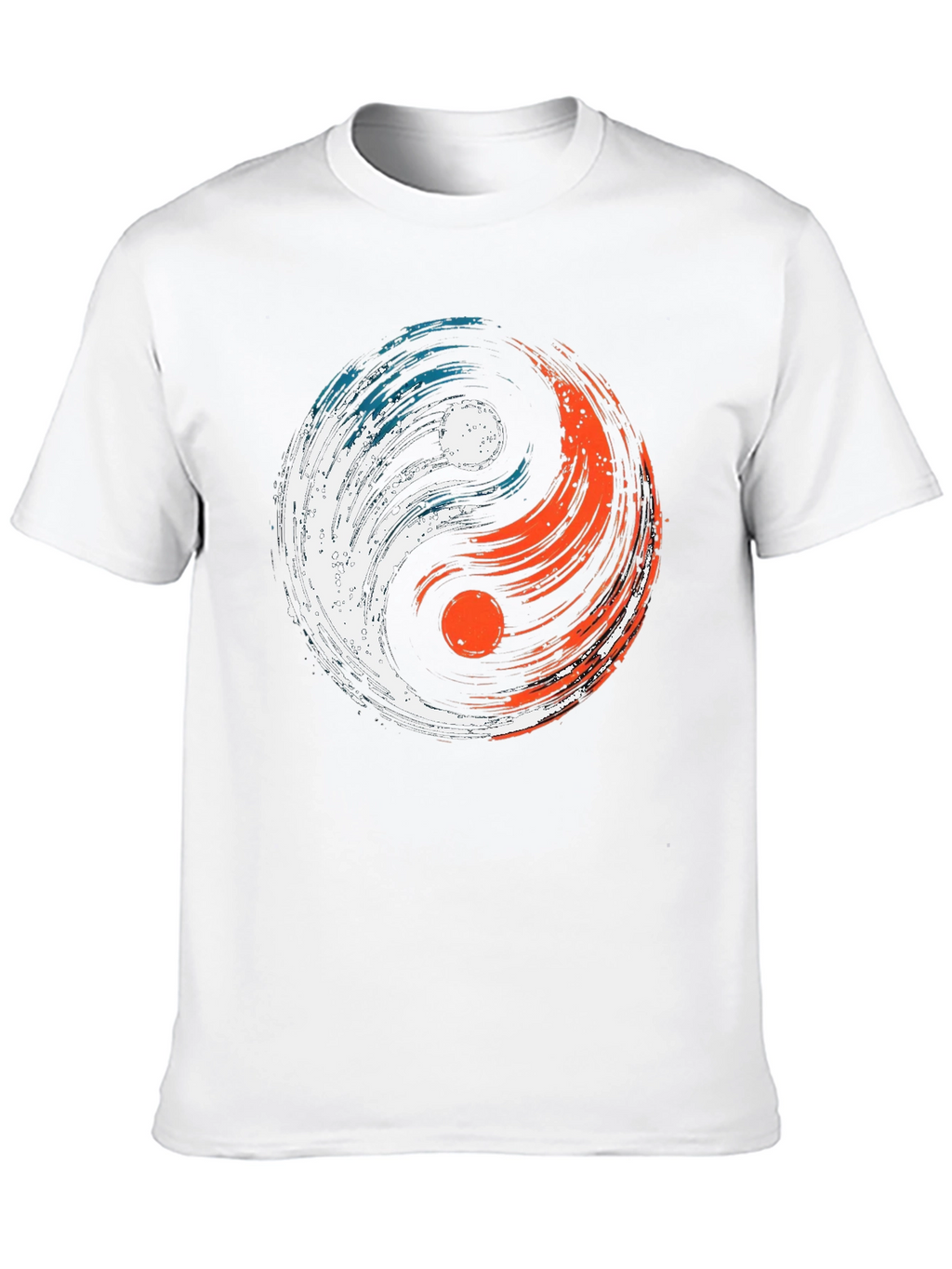 Yin Yang Balance Tee - Stylish Graphic T-Shirt