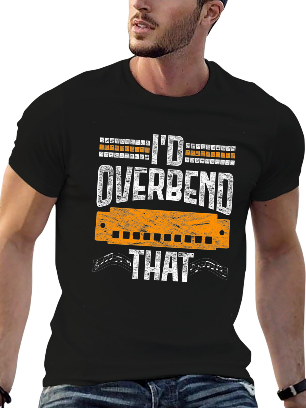 Id Overbend That Harmonica Music T-Shirt