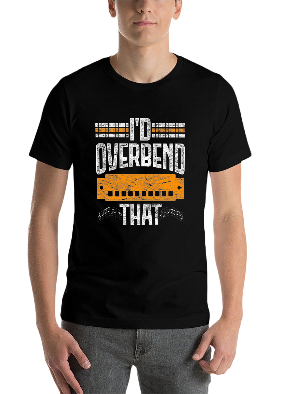 Id Overbend That Harmonica Music T-Shirt