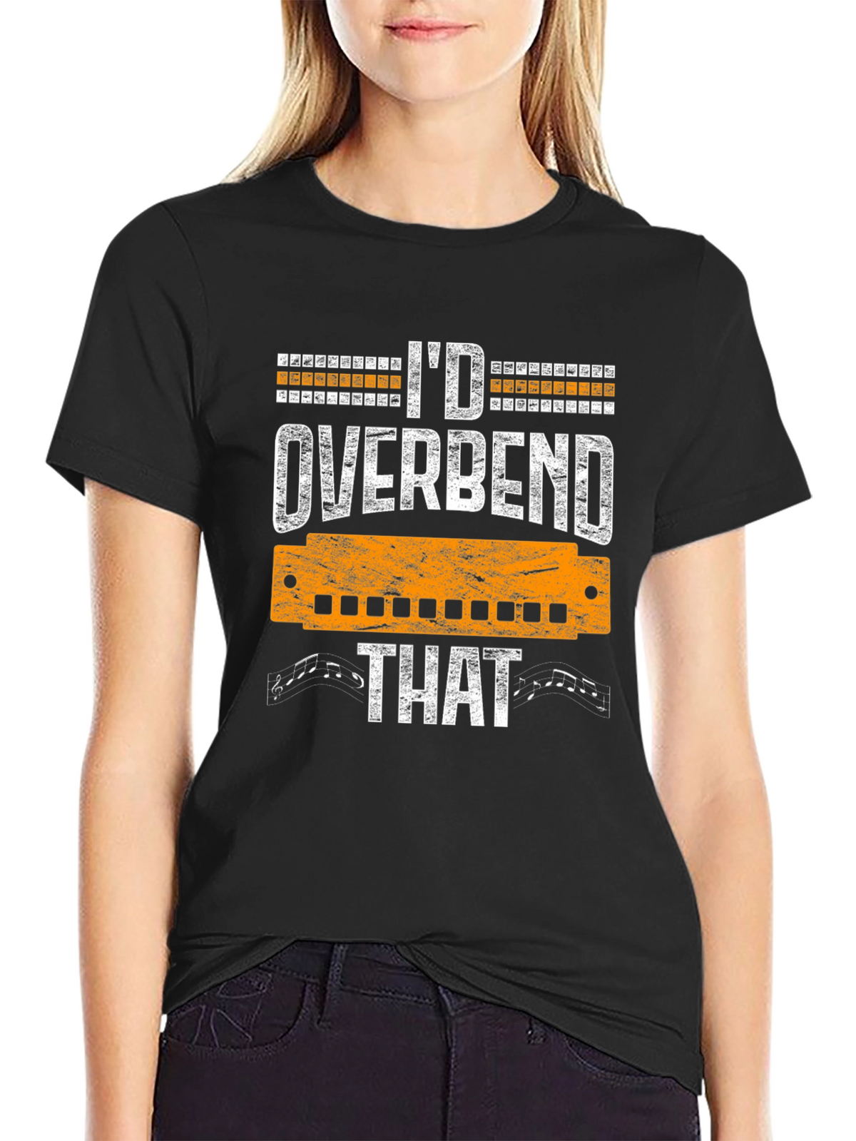 Id Overbend That Harmonica Music T-Shirt