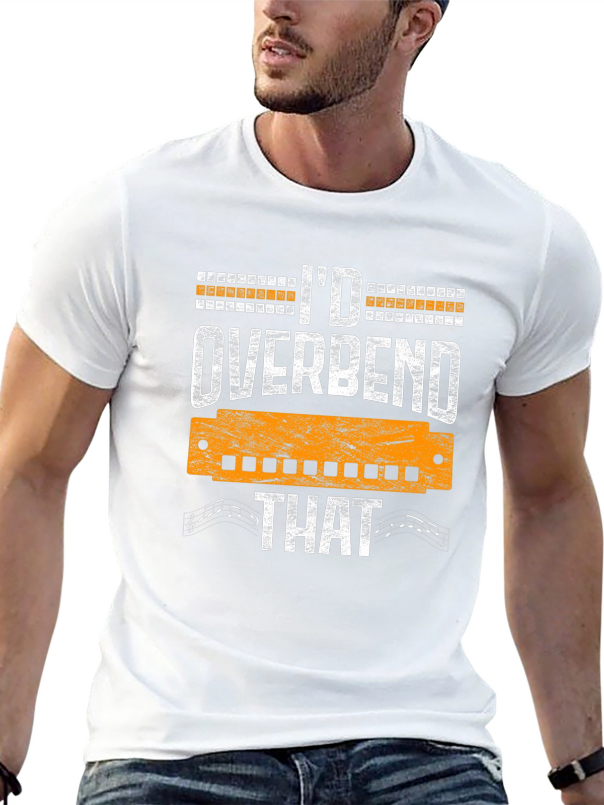 Id Overbend That Harmonica Music T-Shirt
