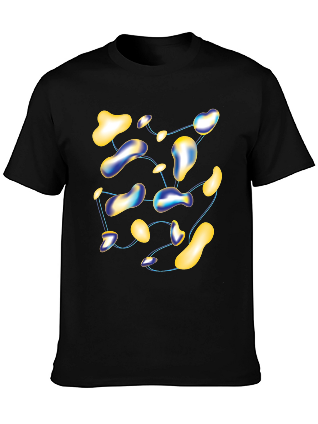 Abstract Blob T-Shirt - Modern Graphic Tee