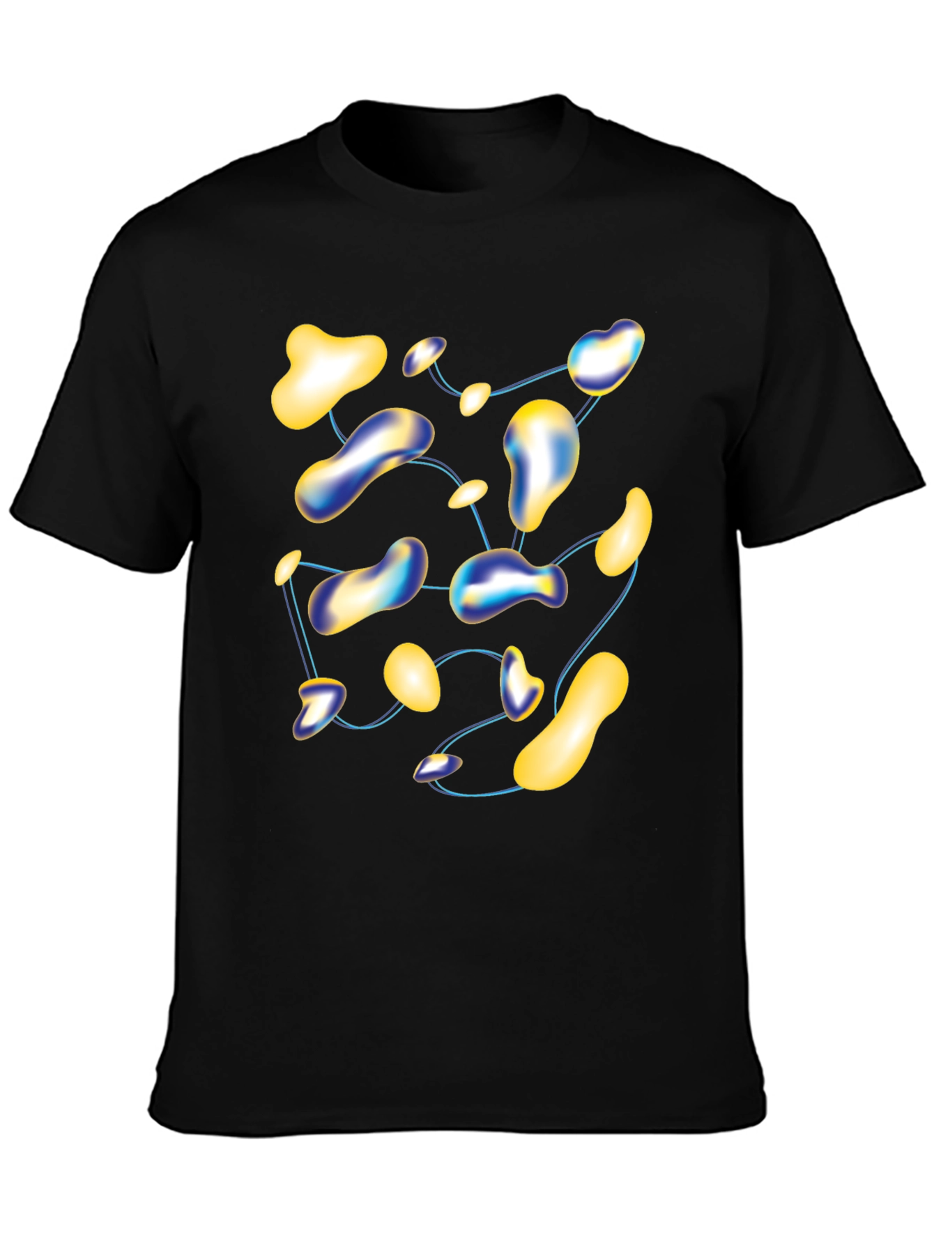 Abstract Blob T-Shirt - Modern Graphic Tee