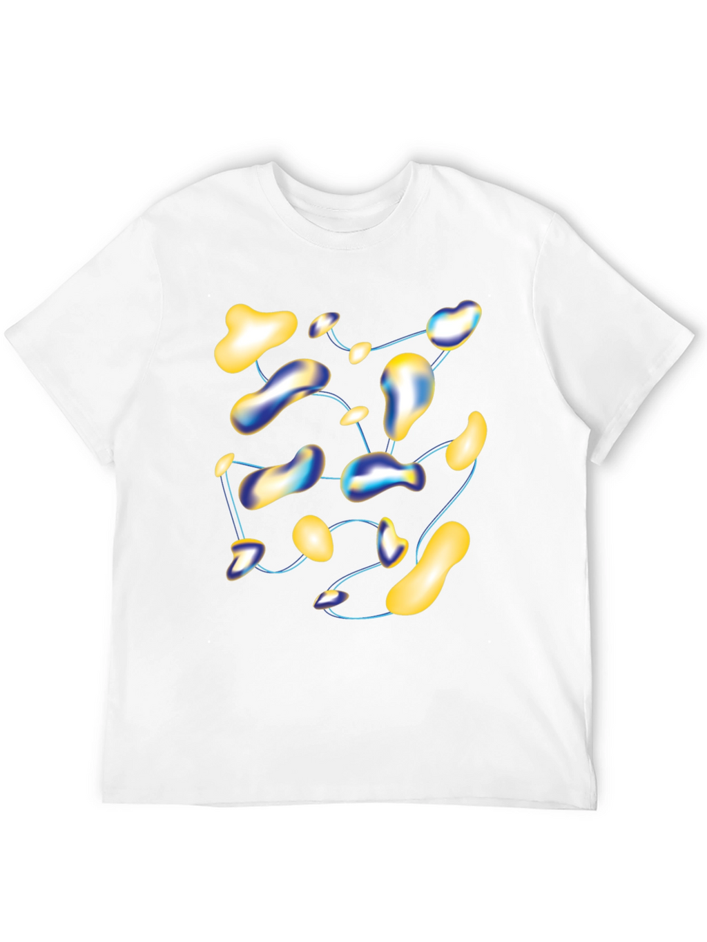 Abstract Blob T-Shirt - Modern Graphic Tee
